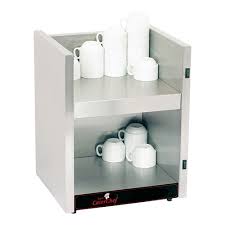 Tassenwärmer Caterchef Edelstahl 41x36x54cmh 2x100 W - 230V